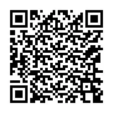 QR-koodi puhelinnumerolle +12166248459