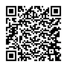 Codice QR per il numero di telefono +12166249799