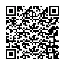 Código QR para número de teléfono +12166249807