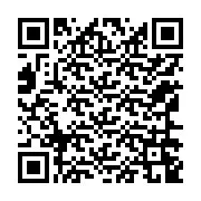 Código QR para número de teléfono +12166249813