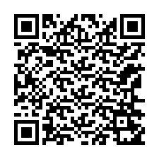 Codice QR per il numero di telefono +12166251655