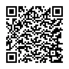 QR код за телефонен номер +12166253998