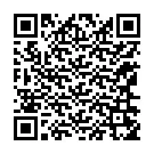 QR-код для номера телефона +12166255072