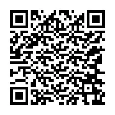 QR код за телефонен номер +12166266738