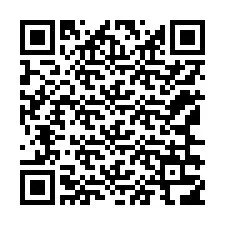 Código QR para número de telefone +12166316431