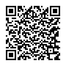 QR-код для номера телефона +12166318472