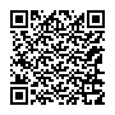 Código QR para número de telefone +12166319945