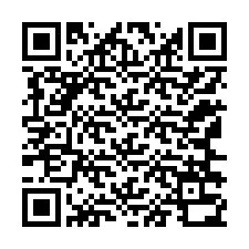 QR-koodi puhelinnumerolle +12166330634