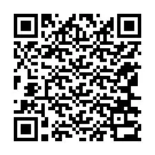 QR kód a telefonszámhoz +12166332732