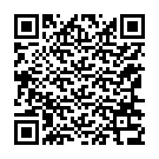 QR код за телефонен номер +12166336742