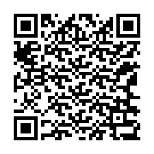 QR-koodi puhelinnumerolle +12166337220