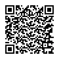 Codice QR per il numero di telefono +12166339878