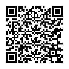 QR-код для номера телефона +12166344402