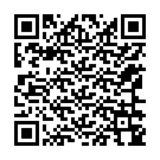 QR код за телефонен номер +12166344403