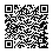 QR Code สำหรับหมายเลขโทรศัพท์ +12166423387