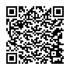 Kode QR untuk nomor Telepon +12166423393