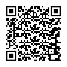 QR-koodi puhelinnumerolle +12166430305