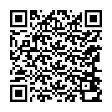 QR код за телефонен номер +12166430316