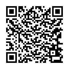 QR код за телефонен номер +12166433522