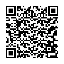 Código QR para número de telefone +12166433525