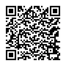 QR код за телефонен номер +12166435645