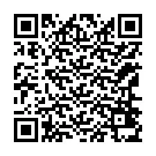 Kode QR untuk nomor Telepon +12166435651