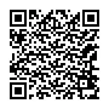 QR код за телефонен номер +12166435655