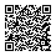 QR Code สำหรับหมายเลขโทรศัพท์ +12166435661