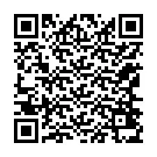 Código QR para número de teléfono +12166435663