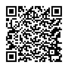 QR Code สำหรับหมายเลขโทรศัพท์ +12166435665