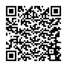 Código QR para número de teléfono +12166440184