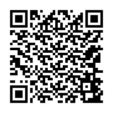 Código QR para número de teléfono +12166443537