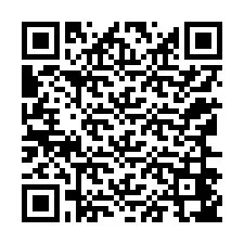 QR код за телефонен номер +12166447068