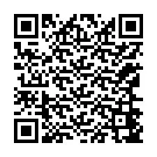 Codice QR per il numero di telefono +12166447069