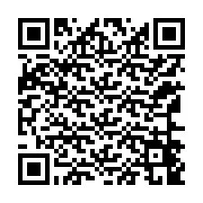 Código QR para número de teléfono +12166449404