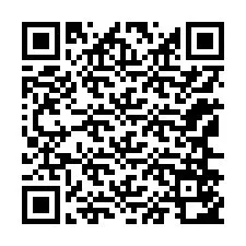 Codice QR per il numero di telefono +12166552675