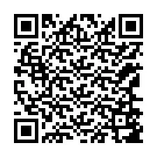 QR Code pour le numéro de téléphone +12166587161