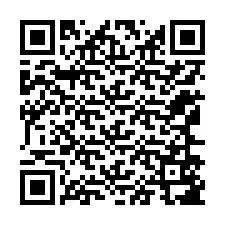 QR-koodi puhelinnumerolle +12166587163