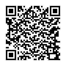 Codice QR per il numero di telefono +12166590293