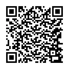 Codice QR per il numero di telefono +12166593676