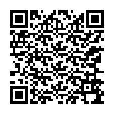 QR Code สำหรับหมายเลขโทรศัพท์ +12166594838