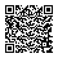 Código QR para número de telefone +12166616516