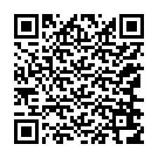 QR Code สำหรับหมายเลขโทรศัพท์ +12166616638