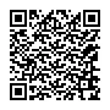 QR-koodi puhelinnumerolle +12166624159