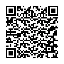 QR-koodi puhelinnumerolle +12166624160