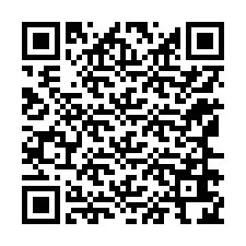 Código QR para número de telefone +12166624162