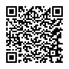 QR код за телефонен номер +12166624163