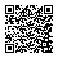 QR код за телефонен номер +12166663076