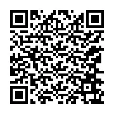 QR-code voor telefoonnummer +12166667778