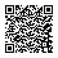 QR Code สำหรับหมายเลขโทรศัพท์ +12166668139